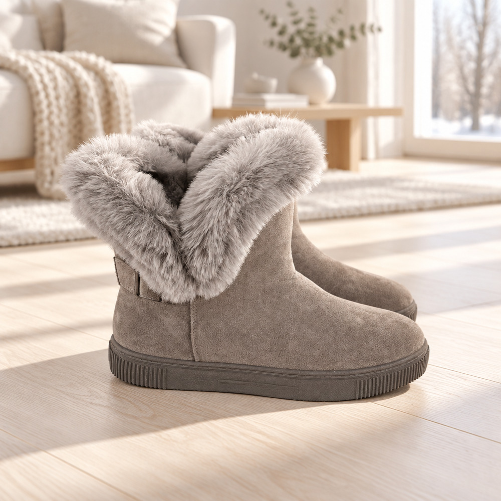 NWOT Journee Collection Fur lined Winter Boots Size 10